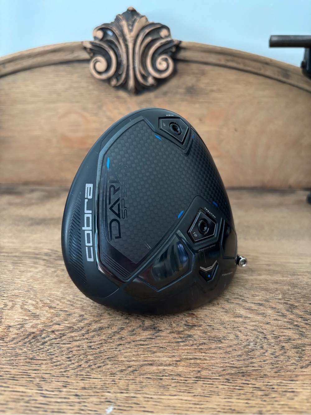 Cobra DARKSPEED X golf driver head Left